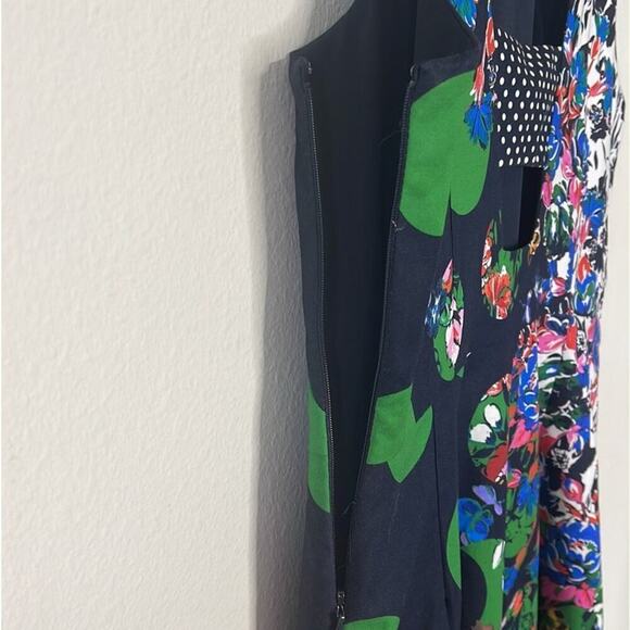 MAEVE BY ANTHROPOLOGIE VANDA PENCIL DRESS FLORAL DOT PRINT‎ SIZE 12 - Picture 7 of 10